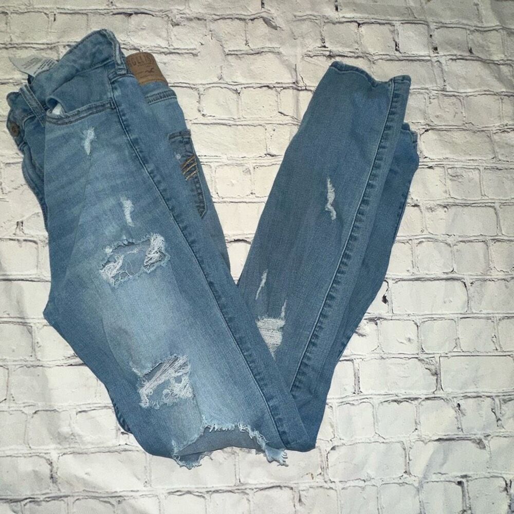 Hollister super skinny high-rise jeans